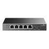 TP-LINK | 5-Port Gigabit Desktop Switch with 4-Port PoE | TL-SG1005P-PD | Unmanaged | Desktop/Wall mountable