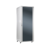 SOMI Networks | 37U, 19″ Freestanding Cabinet | 37U-60/80NAC | Gray | Max Load 800kg; Removable and Lockable Side Panels; Glass Doors; Unassembled | Depth: 80 cm