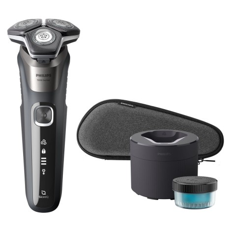 Philips SHAVER Series 5000 S5887/50 Wet and dry electric shaver with 3 accessories