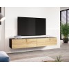 Cama TV Stand VIGO '180' 30/180/40 black/wotan oak