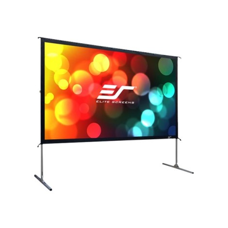 Elite Screens | Yard Master 2 Mobile Outdoor screen CineWhite | OMS100H2 | Diagonal 100 