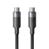 Kabel USB-C do USB-C Vention USB 3.2 5A 10Gbps 1m czarny