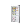 LG | Refrigerator | GBB72PZVCN1 | Energy efficiency class C | Free standing | Combi | Height 203 cm | Fridge net capacity 277 L | Freezer net capacity 107 L | Display | 35 dB | Stainless steel