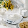 Adler Kitchen Scale with a bowl | MS 3179w | Graduation 1 g | Display type LCD | White