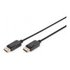 Digitus | DisplayPort Connection Cable | Black | DP male | DP male | DP to DP | 1 m