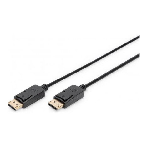 Digitus | DisplayPort Connection Cable | Black | DP male | DP male | DP to DP | 1 m