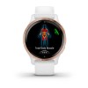 Garmin Venu 2S 2.79 cm (1.1") AMOLED 40 mm Digital 360 x 360 pixels Touchscreen Rose gold Wi-Fi GPS (satellite)