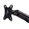 Gembird MA-WA2-01 monitor mount / stand 68.6 cm (27") Black Wall