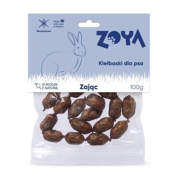 ZOYA Kiełbaski z zająca przysmak dla ...