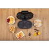 Waffle maker GORENJE WM1200B black, 1200 W
