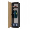 Topeshop SD-50 ANT/ART KPL bedroom wardrobe/closet 5 shelves 1 door(s)