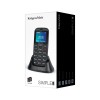 Kruger & Matz KM0921 4,5 cm (1.77") 72g Black, Senior phone