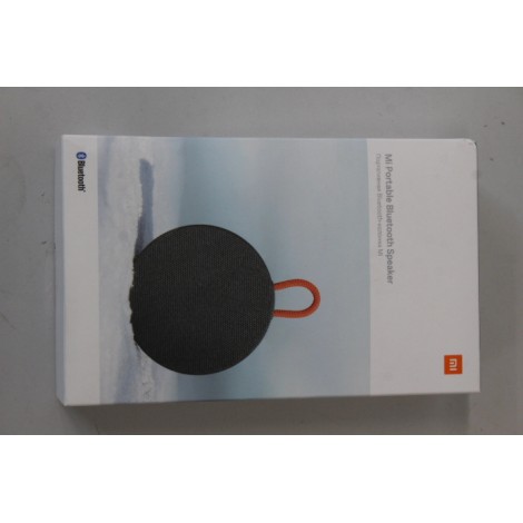 SALE OUT. Xiaomi Mi Portable Bluetooth Speaker (Grey) | Xiaomi Mi Portable Bluetooth Speaker | USED | Waterproof | Bluetooth | Grey | Portable | Wireless connection
