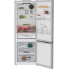 BEKO Refrigerator | B3RCNE564HXB | Energy efficiency class E | Free standing | Combi | Height 192 cm | No Frost system | Fridge net capacity 340 L | Freezer net capacity 150 L | Display | 39 dB | Stainless steel