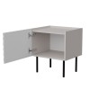 Cama LUCCA bedside cabinet, 2 pcs, 47x40x52, cashmere