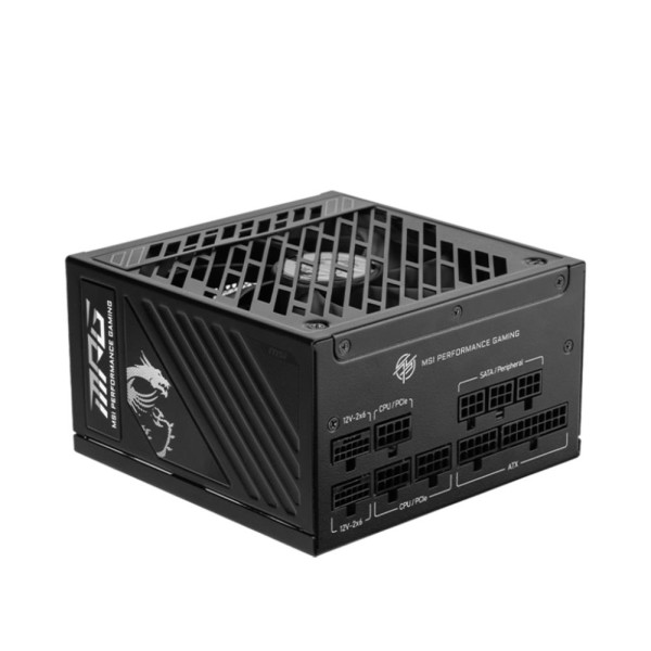 Power Supply|MSI|MPG A1000GS PCIE5|1000 Watts|Efficiency 80 ...