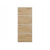 ALMA CHEST OF DRAWERS WHITE/ARTISAN OAK