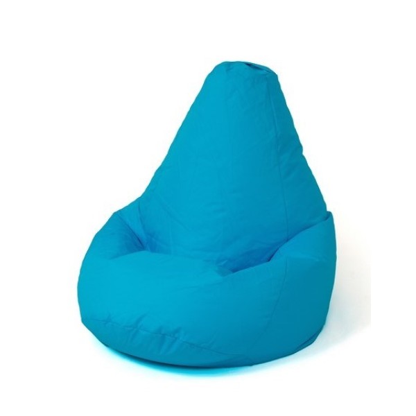 Sako bag pouffe Pear blue L ...