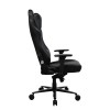 Arozzi Frame material: Metal; Wheel base: Aluminium; Upholstery: Soft PU | Gaming Chairs | Vernazza SoftPU | Pure Black