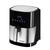 Concept FR5000 fryer Single 5 L 1700 W Hot air fryer Black, Satin steel