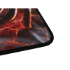 Genesis | Mouse Pad | Fabric, Rubber | Carbon 500 MAXI LAVA G2 Edition | Multicolor