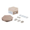 Nanoleaf|Elements Wood Look Hexagons Expansion Pack (3 panels)|Cool White + Warm White