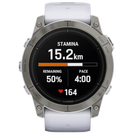 Garmin epix Pro (Gen 2) 3.56 cm (1.4") AMOLED 51 mm Digital 454 x 454 pixels Touchscreen Titanium Wi-Fi GPS (satellite)