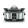 Crock-Pot SCCPBPP605-050 5.7-litre slow cooker (chrome)