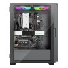 Case|XILENCE|ATX/micro ATX/Mini-ITX|Black|Midi Tower|PC|XG161