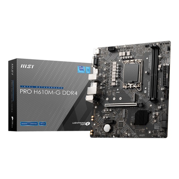 MSI PRO H610M-G DDR4 LGA 1700