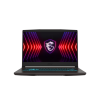 MSI Thin 15 B12UC-1621XPL Intel® Core™ i5 i5-12450H Laptop 39.6 cm (15.6") Full HD 16 GB DDR4-SDRAM 512 GB SSD NVIDIA GeForce RTX 3050 Wi-Fi 6E (802.11ax) NoOS Black