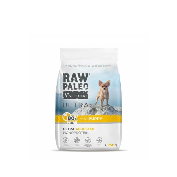 RAW PALEO Ultra Mini Puppy Turkey ...