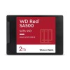 SSD|WESTERN DIGITAL|Red SA500|2TB|SATA 3.0|Write speed 520 MBytes/sec|Read speed 560 MBytes/sec|2,5
