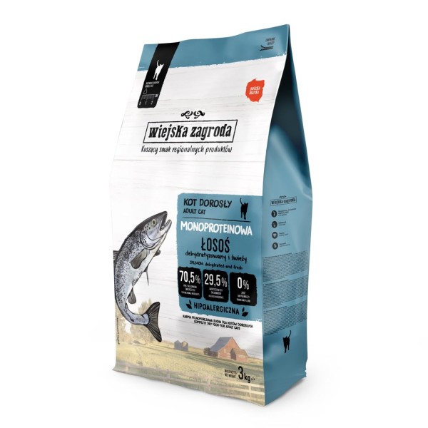WIEJSKA ZAGRODA Monoprotein Salmon - dry ...