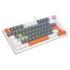 Savio ASTRAL WHITE JADE 3 COLOURS keyboard Gaming USB QWERTY US International