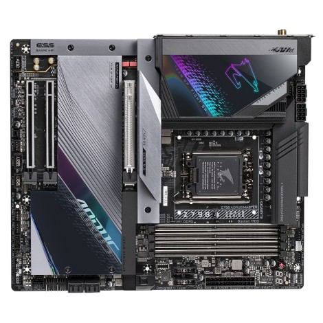 Gigabyte Z790 AORUS MASTER Motherboard - Supports Intel Core 13th CPUs, 20+1+2 Phases Digital VRM, up to 8000MHz DDR4 (OC), 1xPCIe 5.0+4xPCIe 4.0 M.2, Wi-Fi 6E, 10GbE LAN, USB 3.2 Gen 2x2