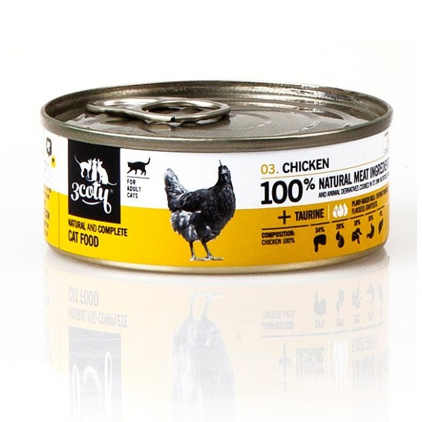 3COTY Chicken - wet cat food ...