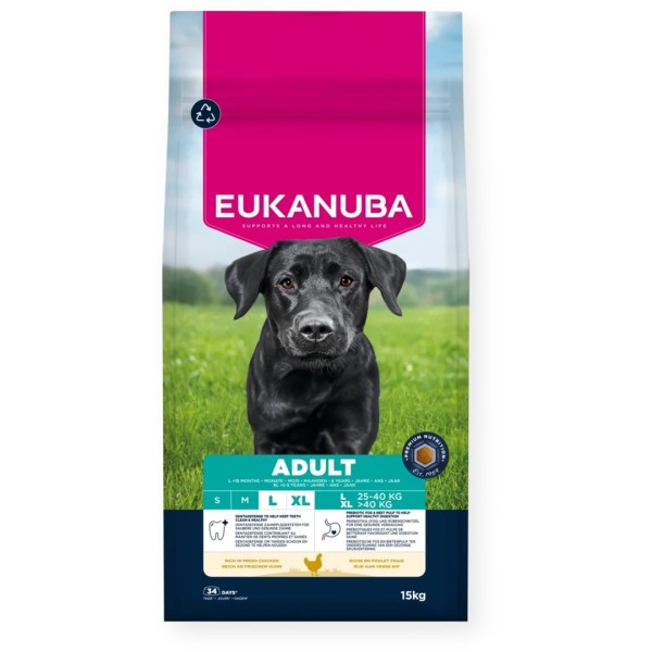 EUKANUBA Adult Large rich in chicken ...