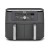 Ninja DZ400EU fryer Double 9.5 L Stand-alone 2470 W Hot air fryer Grey