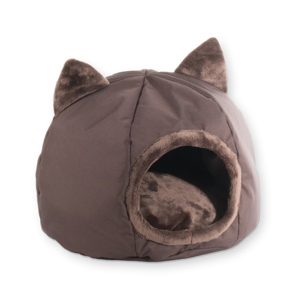 GO GIFT cat bed - brown ...