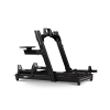 Next Level Racing | Aluminum | Racing Simulator Cockpit | GTElite Front and Side Mount Edition | Black