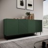 4D2SZ ONDA chest of drawers 200x45xH85 green