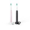 Philips | Sonicare Electric Toothbrush | HX3675/15 | Rechargeable | For adults | Number of brush heads included 2 | Number of teeth brushing modes 1 | Sonic technology | Black/Pink
