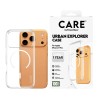 PanzerGlass Flagship Case | Back cover | Apple | iPhone 17 Pro | Recycled plastic | Transparent | Urban Explorer w. White MagSafe