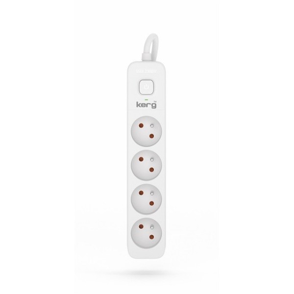KERG power strip with switch 4 ...