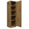 Topeshop SD-50 ARTISAN KPL bedroom wardrobe/closet 5 shelves 1 door(s) Oak