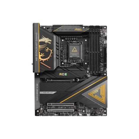 MSI MEG Z890 ACE | Processor family Intel | Processor socket LGA1851 | Supported hard disk drive interfaces SATA, M.2 | Number of SATA connectors 4