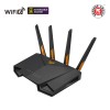 Wireless Router|ASUS|Wireless Router|3000 Mbps|Mesh|Wi-Fi 5|Wi-Fi 6|IEEE 802.11a/b/g|IEEE 802.11n|USB 3.1|1 WAN|4x10/100/1000M|Number of antennas 4|TUF-AX3000