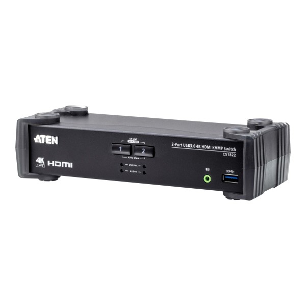 Aten 2-Port USB 3.0 4K HDMI ...