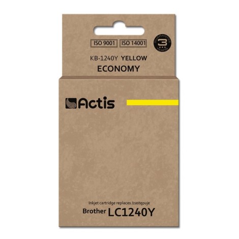 Actis KB-1240Y ink (replacement for Brother LC1240Y/LC1220Y; Standard; 19 ml; yellow)